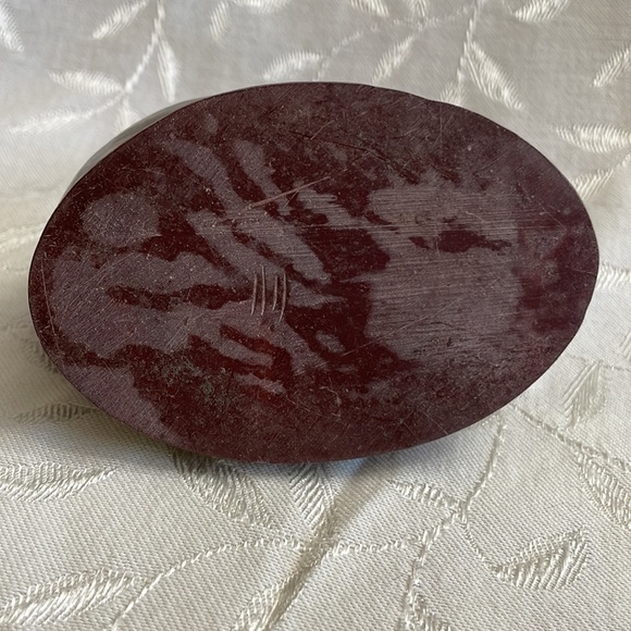 Vintage Carved Soapstone Inkwell Monkeys - Picture 3 of 8